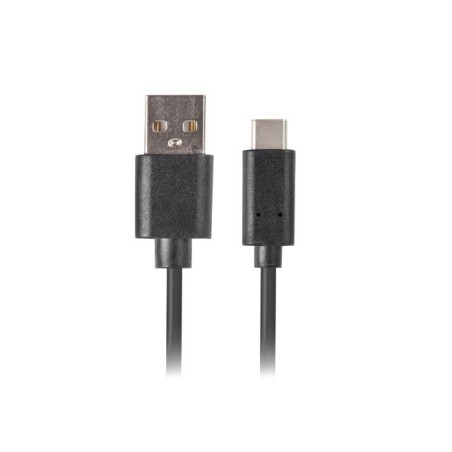 Kabel USB 2.0 Lanberg Type-C(M) - AM 1,8m czarny QC 3.0