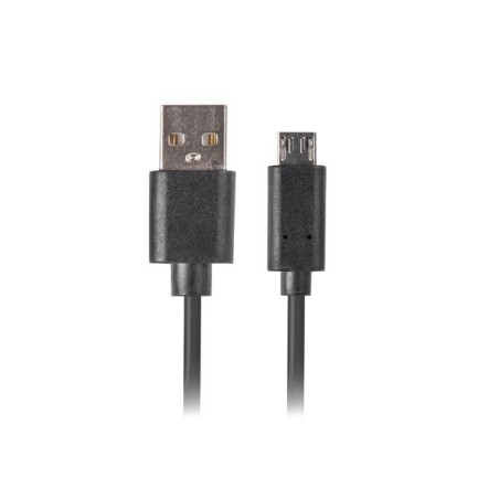 Kabel USB 2.0 Lanberg micro BM-AM 1,8m QC 3.0 czarny