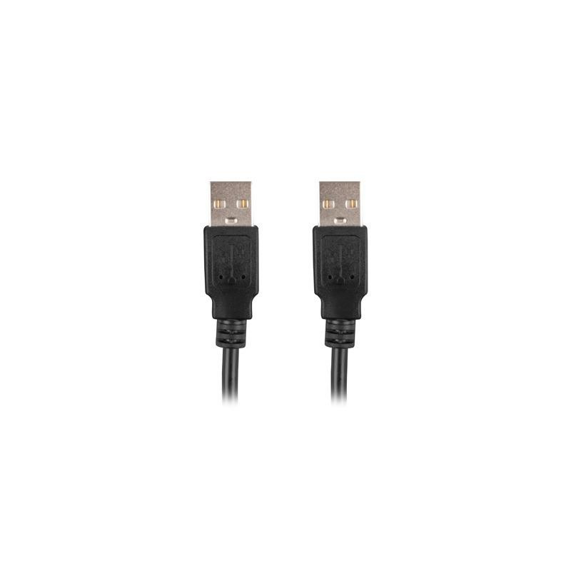 Kabel USB 2.0 Lanberg AM-AM 1m czarny