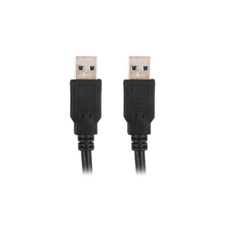 Kabel USB 3.0 Lanberg AM-AM 1m czarny