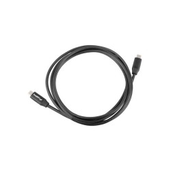 Kabel USB 2.0 Lanberg Type-C M/M 1,8m czarny premium QC 4.0 PD