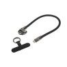 Kabel USB-C M/M Lanberg Smycz / Brelok 0,3m 240W Czarny