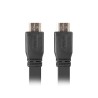 Kabel HDMI Lanberg M/M v2.0 1,8m czarny flat