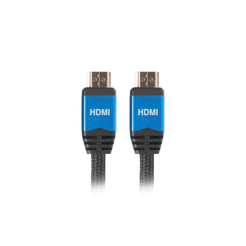 Kabel HDMI Lanberg Premium M/M v2.0 1,8m czarny