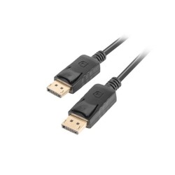Kabel DisplayPort Lanberg M/M 0,5m 4K v1.2 czarny