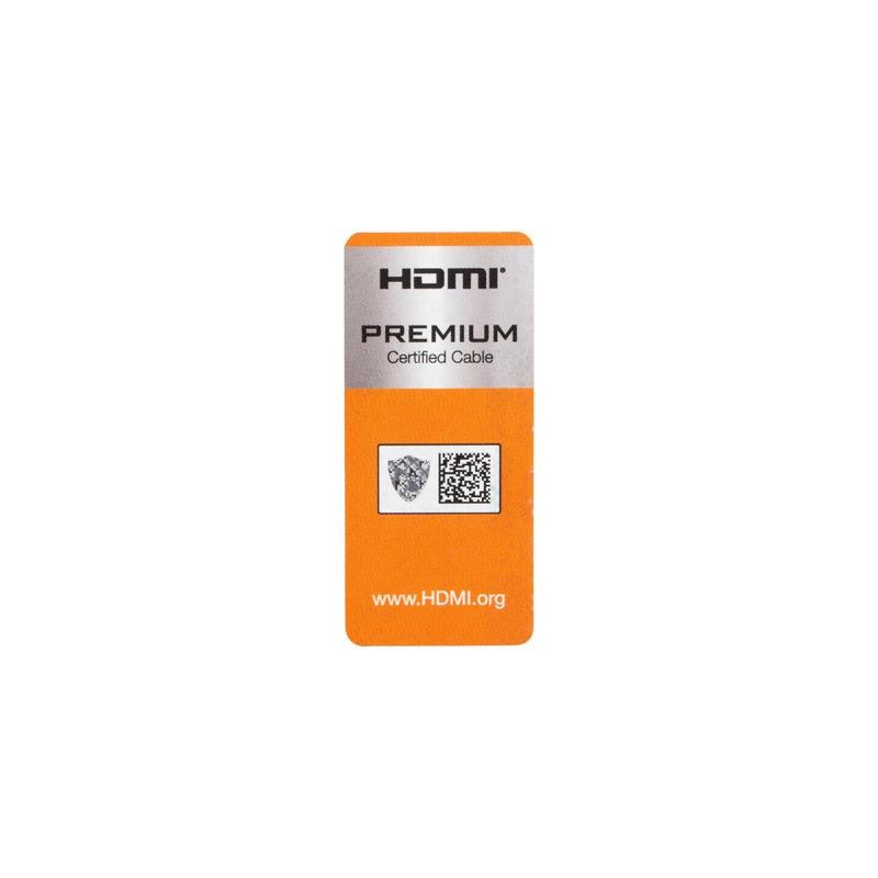 Kabel HDMI Lanberg M/M v2.0 1m czarny pełna miedź Box Premium certyfikat