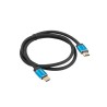 Kabel HDMI Lanberg M/M v2.0 1m czarny pełna miedź Box Premium certyfikat