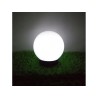 Lampa solarna GreenBlue GB166 wolnostojaca ogrodowa kula 25x25x58cm, bialy LED