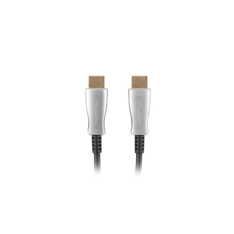 Kabel HDMI Lanberg M/M v2.0 40m czarny optyczny AOC