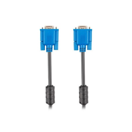 Kabel VGA Lanberg M/M 5m Ekranowany Ferryt czarny