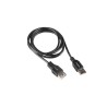 Przedłużacz USB-A Lanberg M/F 2.0 1m czarny box
