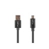 Kabel USB 2.0 Lanberg Type-C(M) - AM 1m czarny QC 3.0 BOX