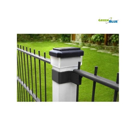 Lampa solarna GreenBlue GB127 na słupek LED 80*80 daszek kopertowy