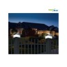 Lampa solarna GreenBlue GB127 na słupek LED 80*80 daszek kopertowy