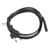 Kabel zasilający Lanberg CEE 7/16 - IEC 320 C7 EURO (radiowy) 1,8m VDE czarny