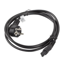 Kabel zasilający Lanberg CEE 7/7 - IEC 320 C5 notebook (miki) 1,8m VDE czarny