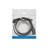 Kabel zasilający Lanberg CEE 7/7 - IEC 320 C19 (serwerowy) 16A 1,8m VDE czarny