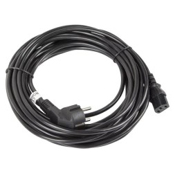 Kabel zasilający Lanberg CEE 7/7 - IEC 320 C13 10m VDE czarny