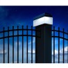 Lampa solarna LED na słupek GreenBlue GB128 100x100mm, daszek kopertowy