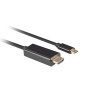 Kabel adapter Lanberg USB-C(M) - HDMI(M) 3m 4K 60Hz czarny