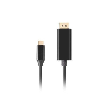 Kabel adapter Lanberg USB-C(M) - Displayport(M) 1m 4K 60Hz czarny