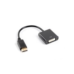 Kabel adapter Lanberg AD-0007-BK DisplayPort (M) - DVI-D (F)(24+5) Dual Link