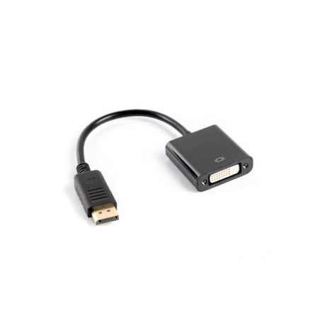 Kabel adapter Lanberg AD-0007-BK DisplayPort (M) - DVI-D (F)(24+5) Dual Link