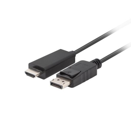 Kabel adapter Lanberg DisplayPort (M) V1.1 - HDMI (M) 1,8m czarny