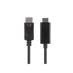Kabel adapter Lanberg DisplayPort (M) V1.1 - HDMI (M) 1,8m czarny