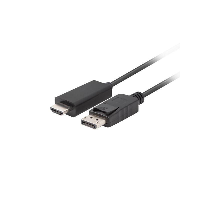 Kabel adapter Lanberg DisplayPort (M) V1.1 - HDMI (M) 5m czarny