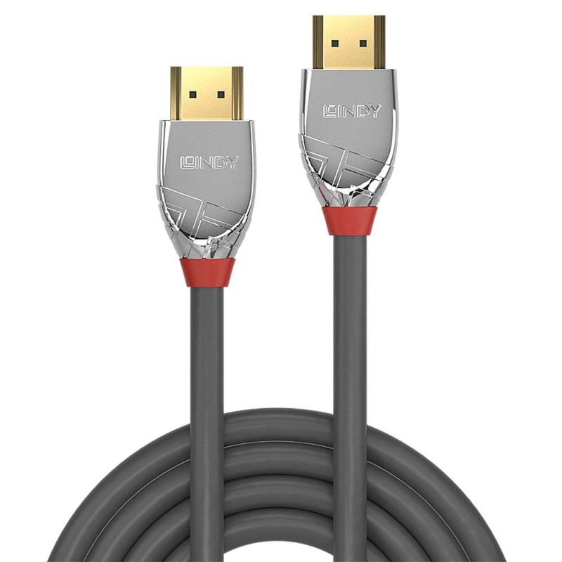 Kabel HDMI 2.0 LINDY High Speed M/M 2m szary/cromo