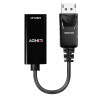Konwerter DisplayPort do HDMI LINDY czarny