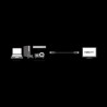 Kabel HDMI LogiLink CH0076 v1.4 GOLD, 0,2m