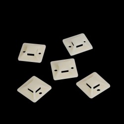 Mocowanie opasek zaciskowych LogiLink KAB0042 20 x 20 mm, samoprzylepne