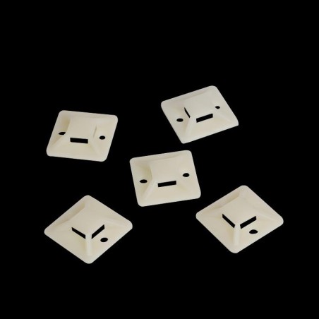 Mocowanie opasek zaciskowych LogiLink KAB0042 20 x 20 mm, samoprzylepne