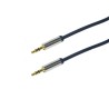Kabel audio stereo LogiLink CA10300 3,5 mm, M/M, 3m, niebieski