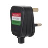 Wtyk UK do montażu na kabel Maclean MCE193 czarny