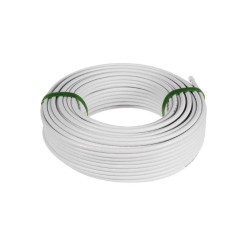 Kabel koncentryczny Maclean MCTV-471 satelitarny, antenowy RG6 50M 1.02CU+4.8FPE+CU/P+32*0.12CU+6.8PVC