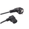 Kabel zasilający kątowy Maclean MCTV-802 3 pin 1,5m wtyk EU