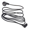 Kabel zasilający kątowy Maclean MCTV-851 3 pin 1,5m wtyk EU