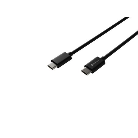Kabel USB Natec USB-C(M) - USB-C(M) 2.0 PD100W 1m czarny