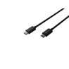 Kabel USB Natec USB-C(M) - USB-C(M) 2.0 PD100W 1m czarny