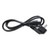 Kabel zasilający Qoltec kątowy SCHUKO | IEC C5 | Koniczynka | 3x1.0mm2 | 1.5m