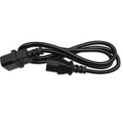 Kabel zasilający Qoltec do UPS | IEC C13/C14 | 3x1.0mm2 | 1.5m