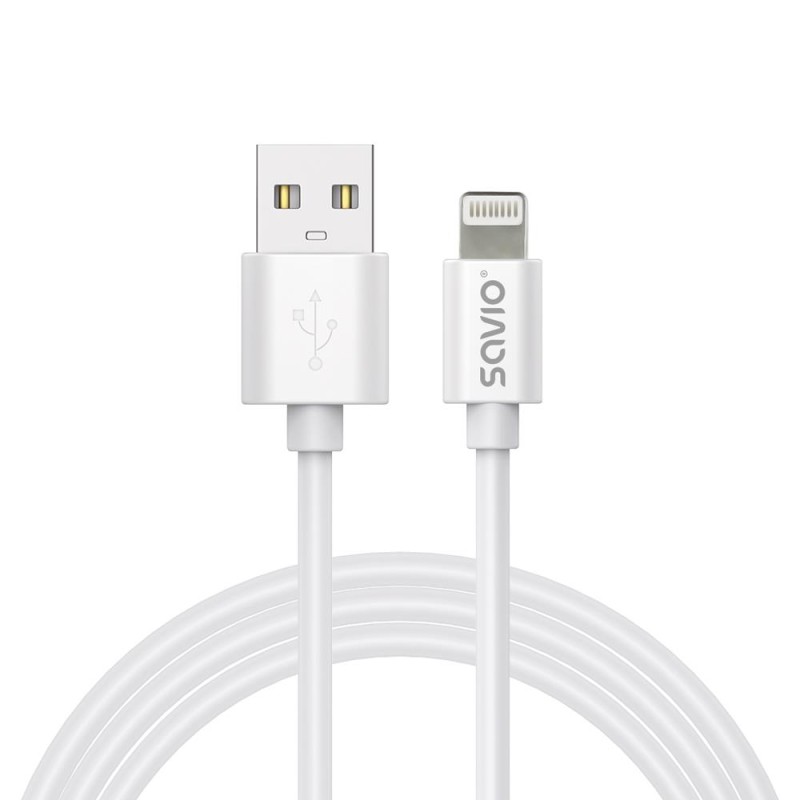 Kabel USB-A do Lightning SAVIO CL-193 2m