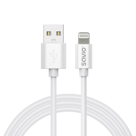 Kabel USB-A do Lightning SAVIO CL-193 2m