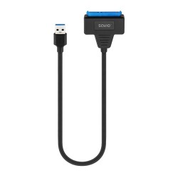 Kabel adapter Savio AK-68 USB-A 3.1 Gen 1 (M) - SATA (F) do dysków 2.5"