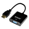 Kabel adapter Savio AK-75 HDMI-VGA