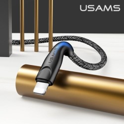 Kabel USB Usams U41 Lightning 1m czarny