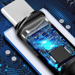 Kabel USB Usams U5 USB-C 1,2m czerwony